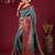 blue women floral woven design viscose rayon celebrity viscose rayon sarees