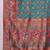 blue women floral woven design viscose rayon celebrity viscose rayon sarees