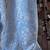 blue floral printed zari bagru saree with matching blouse