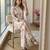White georgette embroidered palazzo set