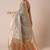 Grey ethnic motifs zari tissue banarasi saree