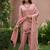 Pink chanderi embroidered farshi salwar set