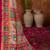 Beige ethnic motifs silk blend saree