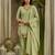 Light-green chanderi embroidered farshi salwar set
