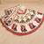 cream navratri printed cotton lehenga choli