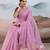 pink cotton blend chanderi sarees