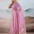 pink cotton blend chanderi sarees