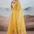 yellow yellow cotton blend chanderi sarees