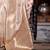 Off white bagh zari silk blend designer banarasi saree
