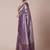 purple paisley woven design zari kanjeevaram silk blend saree