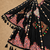 black mirror work cotton navratri lehenga choli