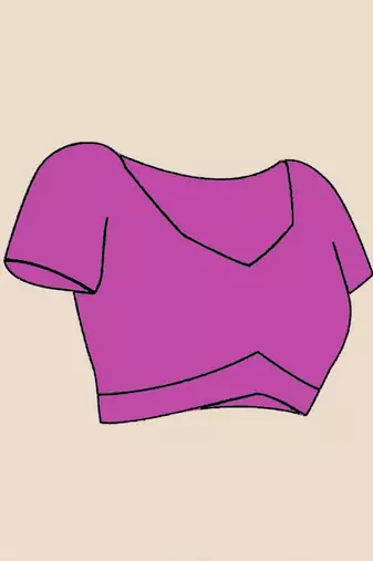 Purple woven design tissue kasavu saree