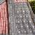 peach woven design linen saree with unstitched blosue piece