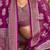 magenta woven design zari saree with blouse piece