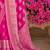pink women woven design banarasi saree