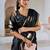 black ethnic motifs satin designer banarasi saree