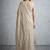cream georgette sarees