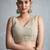 cream georgette sarees