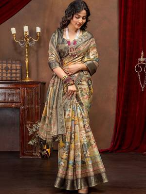 multicolor ethnic motifs zari designer kanjeevaram saree 4