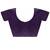 violet embellished sequinned satin heavy work saree