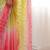 multicolor embellished sequinned satin saree