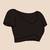 black striped cotton blend khadi saree
