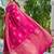 Pink ethnic motifs zari silk blend banarasi saree