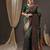 Green woven design zari silk blend banarasi saree