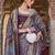 grey & maroon geometric woven design zari banarasi silk blend saree