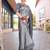 grey ethnic motifs woven design zari organza saree