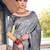 grey ethnic motifs woven design zari organza saree