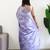 Purple tissue saree with blouse