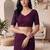 purple embellished mirror work cotton blend designer khadi saree
