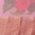 pink & red floral print organza saree