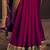 Pink embroidered party saree