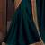 Teal embroidered party saree