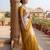 Off white woven design tissue kasavu saree