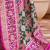 Blue polka dots woven design zari patola saree