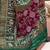 Red ethnic motifs woven design zari patola saree