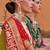 Olive ethnic motifs woven design zari patola saree