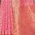 pink ethnic motifs woven design dharmavaram saree