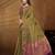 gold woven design khadi saree with zari border