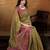 gold woven design khadi saree with zari border