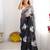 black floral embroidered sequinned organza saree