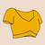 mustard cotton blend saree with blouse piece
