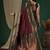Maroon maroon ethnic motifs zari silk blend banarasi saree unstiched blouse
