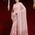 lavender embellished georgette saree