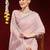 lavender embellished georgette saree
