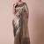 olive woven design zari kanjeevaram silk blend saree