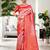 pink ethnic motifs zari kanjeevaram silk blend saree